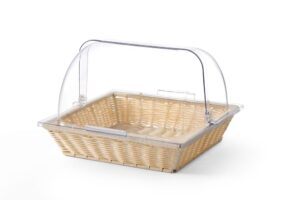 Kosár rolltop fedővel - GN 2/3 - 365x335x(H)245mm - HENDI 426968