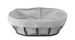 Süteményes kosár zsákkal - ovális - 250x160x(H)75mm - HENDI 427125