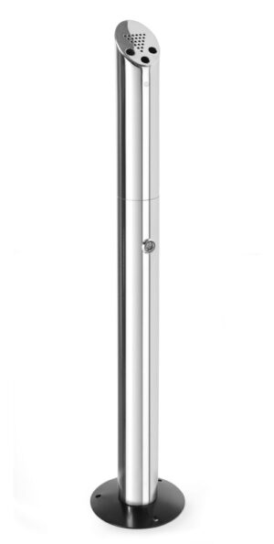 Álló Hamutartó - Oszlopos hamutartó - ⌀170x(H)920mm - HENDI 440223