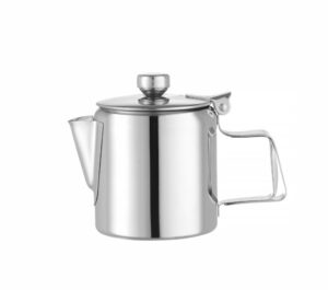 Kávés/teáskanna tetővel - 0,2L - ⌀74x(H)95mm - HENDI 453001