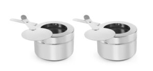 Chafing égőpaszta tartó - 2 darab - ⌀90x(H)60mm - HENDI 470527