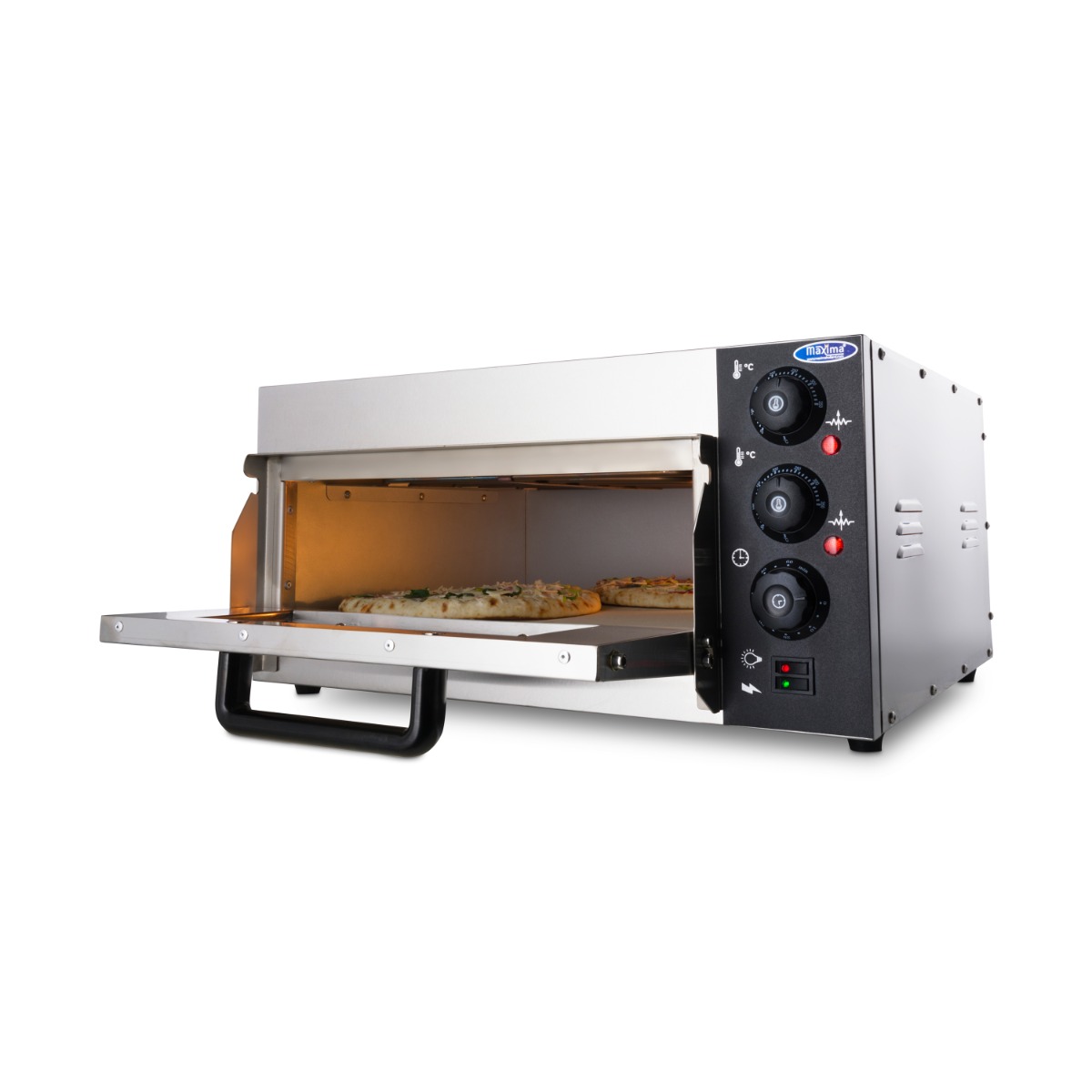 Pizzasütő - 1 x 40cm-es pizza - Maxima 09362150 - Image 4