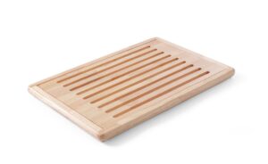 Kenyérvágódeszka - Sötét fa - 475x322mm - HENDI 505502