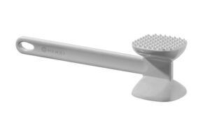 Hús tenderáló kalapács - klopfoló - Világos szürke - 255x65x(H)70mm - HENDI 513002