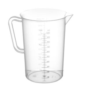 Mérőkancsó polipropilén - 1L - ⌀110x(H)170mm - HENDI 567203