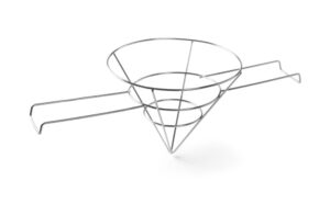 Zsírszűrőpapír tartó - olajszűréshez - ⌀250x(H)240mm - HENDI 632901