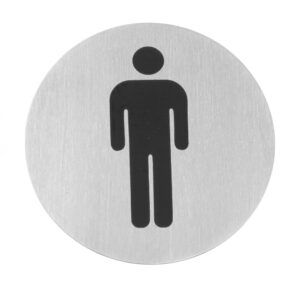 Ajtótábla - férfiak - ⌀75mm - HENDI 663608