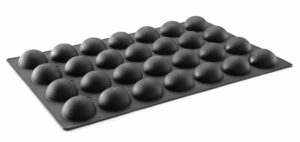 Szilikon sütőforma félgömb - 600x395x(H)35mm - HENDI 677216