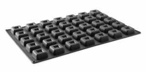 Szilikon forma - négyzet alakú forma - 570x375x(H)25mm - HENDI 677261