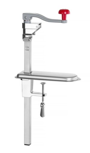 Ipari Konzervnyitó - asztalra szerelhető - rozsdamentes - 250x115x(H)550mm - HENDI 690000