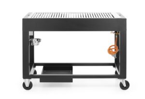Gázgrill Tampa - Fekete - 10kW - 1260x580x(H)900mm - HENDI 700044