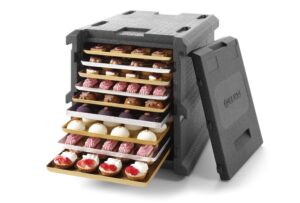 Termodoboz 9 x 600 x 400 mm - Profi Line - 128 L - 540x700x(H)640mm - HENDI 707685