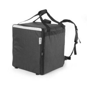 Szigetelt élelmiszer szállító hátizsák -2L - Fekete - 410x410x(H)480mm - HENDI 709801