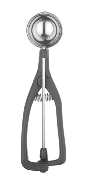 Fagylaltadagoló kanál balkezeseknek - Stöckel - 1/36 - Fekete - ⌀46x(H)mm - HENDI 755211