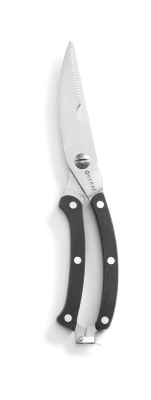 Szárnyasvágó olló - Kitchen Line - Fekete - (L)260mm - HENDI 781401