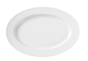 Ovális tál - Fehér - 290x200mm - HENDI 799437