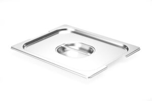 Fedő GN tartókhoz - mélyített fogantyúval - GN 1/2 - 265x325mm - HENDI 804223