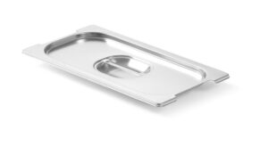 Fedő GN tartókhoz - mélyített fogantyúval - GN 1/3 - 325x176mm - HENDI 804230
