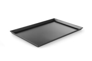 Négyszögletes pizzasütő edény - 600x400x(H)25mm - HENDI 808276