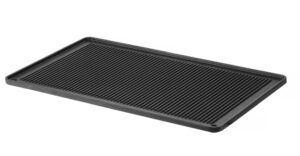 Grillező lemez - bordázott - GN 1/1 - 530x325x(H)15mm - HENDI 808825