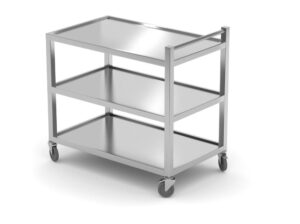 Szervizkocsi nagy teherbírású - 800x500x(H)850mm - HENDI 810224