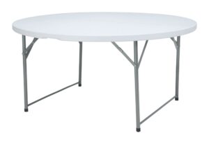 Büfé asztal kerek - Catering asztal - összehajtható - ⌀1500x(H)740mm - HENDI 810996