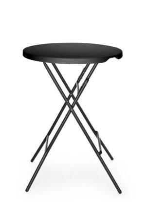 Bar asztal - AmerBox - Fekete - ⌀800x(H)1100mm - HENDI 811047