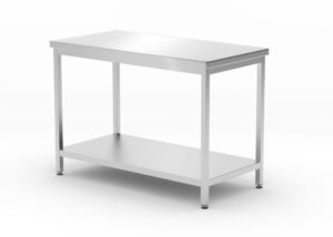 Rozsdamentes munkaasztal ipari - Kitchen Line - 1200x600x(H)850mm - HENDI 811528