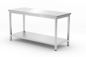 Rozsdamentes munkaasztal ipari - Kitchen Line - 1600x600x(H)850mm - HENDI 811542