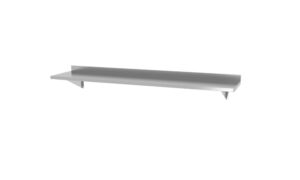 Rozsdametes fali polc - 1400x300x(H)250mm - HENDI 816516