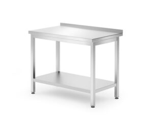 Rozsdamentes munkaasztal - Budget Line - 1000x600x(H)850mm - HENDI 817278