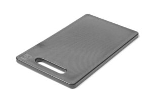 Vágódeszka fogóval - Fekete - 300x200mm - HENDI 826485