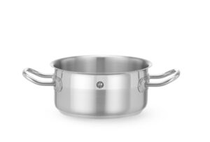 Alacsony falú edény - fedél nélkül - Profi Line - 1,5L - ⌀160x(H)75mm - HENDI 830130