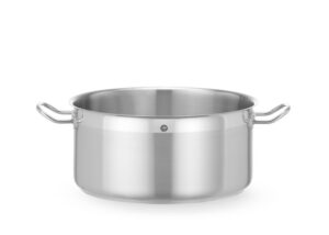 Alacsony falú edény - fedél nélkül - Profi Line - 12L - ⌀320x(H)156mm - HENDI 830185