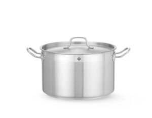 Közepes fazék - fedővel - Profi Line - 10L - ⌀280x(H)170mm - HENDI 831502