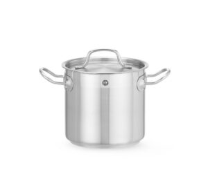Magas fazék - fedővel - Profi Line - 3L - ⌀160x(H)150mm - HENDI 832004