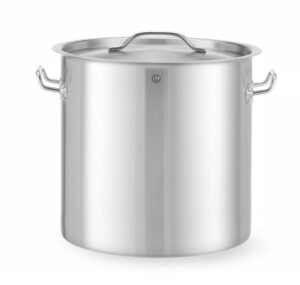 Fazék - fedővel - Budget Line - 25L - ⌀345x(H)350mm - HENDI 834206