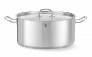 Alacsony fazék - fedővel - Kitchen Line - 12L - ⌀320x(H)150mm - HENDI 836040