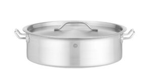 Edény fedővel - 15,8L - ⌀380x(H)139mm - HENDI 836521