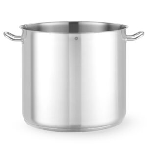 Főzőedény magas falú - fedél nélkül - Kitchen Line - 45L - ⌀400x(H)360mm - HENDI 837122