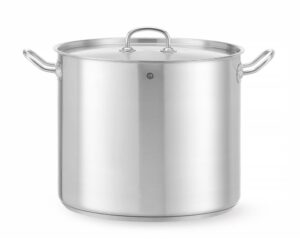 Magas fazék - fedővel - Kitchen Line - 21L - ⌀320x(H)270mm - HENDI 837603