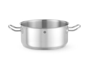 Alacsony fazék fedő nélkül - Kitchen Line - 4,9L - ⌀240x(H)110mm - HENDI 837665