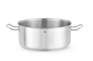 Alacsony fazék fedő nélkül - Kitchen Line - 7,3L - ⌀280x(H)120mm - HENDI 837672