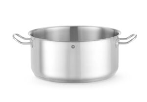 Alacsony fazék fedő nélkül - Kitchen Line - 12L - ⌀320x(H)150mm - HENDI 837689