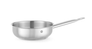 Sauteuse nyeles lábas - fedő nélkül - Kitchen Line - 1,7L - ⌀200x(H)65mm - HENDI 839409