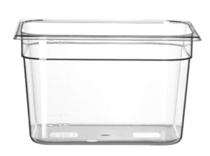 GN edény 1/2 - Profi Line- 12.,5L - Átlátszó - 325x265x(H)200mm - HENDI 861400