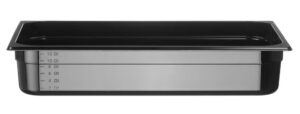 GN edény 1/1 PC - 14L - Fekete - 530x325x(H)100mm - HENDI 862223