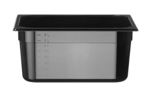 GN edény PC - 9,5L - Fekete - 325x265x(H)150mm - HENDI 862414