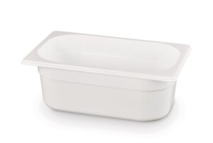 GN edény 1/4 - 2,8L - Fehér - 265x162x(H)100mm - HENDI 862674