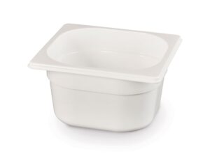 GN edény 1/6 - 1,6L - Fehér - 176x162x(H)100mm - HENDI 862773